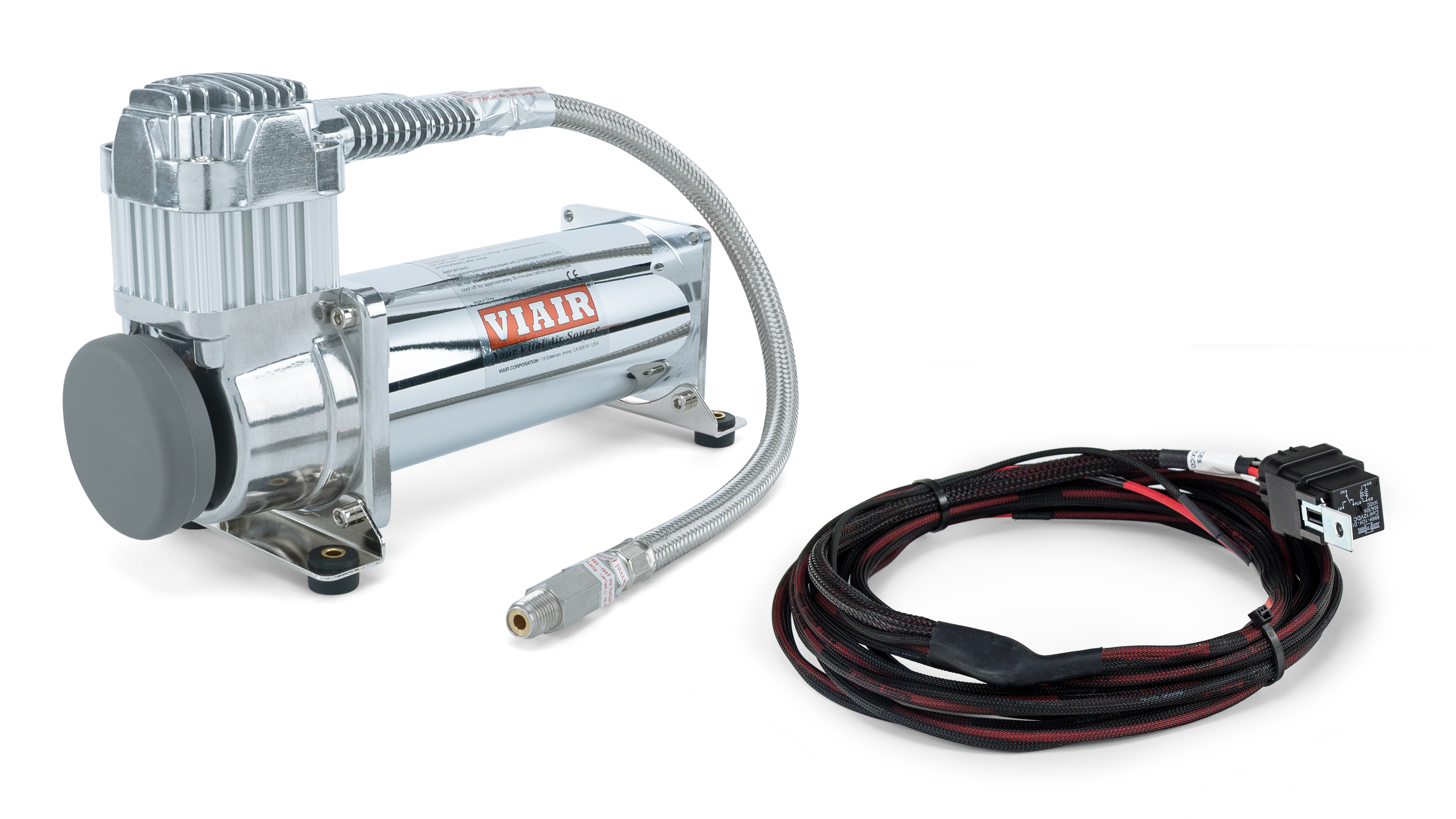 2nd Compressor Kit (Viair 444c Chrome Compressor + 2nd Comp. Harness)